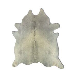 Natural Home Decor Kobe Cowhide Rug | 1-Piece | Natural & light grey | 6'x7'